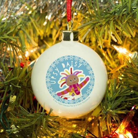 Personalised In The Night Garden Upsy Daisy Snowtime Bauble Extra Image 2